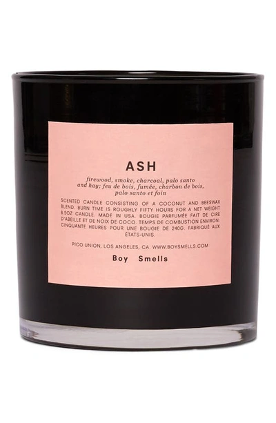 Boy Smells Ash Scented Candle