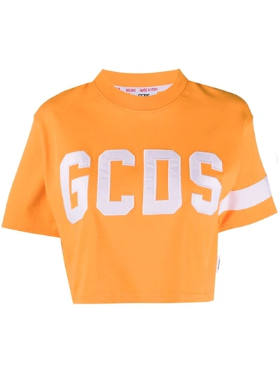 Gcds Orange Crop T-shirt