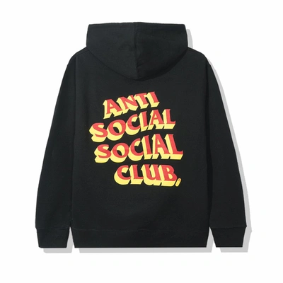 Pre-owned Anti Social Social Club  Popcorn Hoodie Black