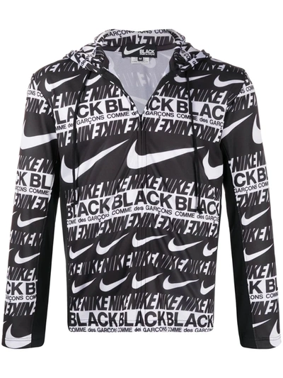 Comme Des Garcons Black X Nike Short Lightweight Jacket In Black