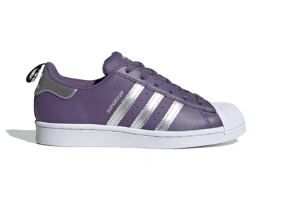 Pre-owned Adidas Originals Adidas Superstar Tech Purple (women's) In Tech Purple/silver Metallic/cloud White