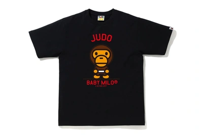 Pre-owned Bape  Milo Judo Sports Tee Black