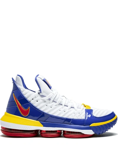 Nike Lebron 16 Basketball Shoe In White