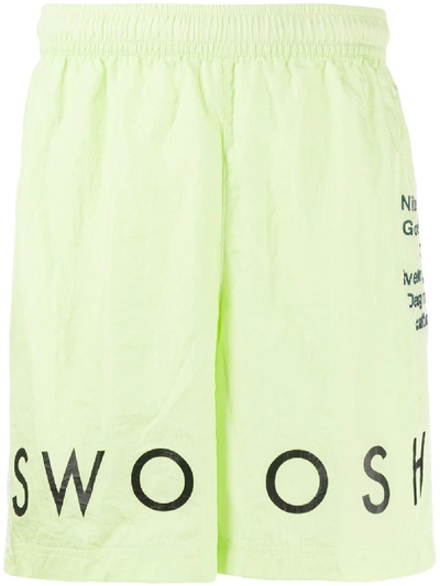 Nike Sportswear Swoosh Men's Woven Shorts In Green