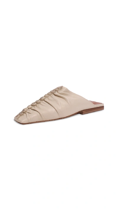 Rejina Pyo George Mules In Beige In Cream