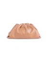 Bottega Veneta Women's The Pouch Leather Clutch In Clay