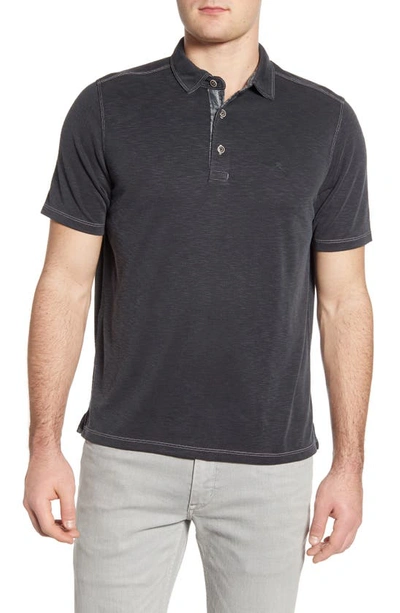 Tommy Bahama Palmetto Paradise Regular Fit Polo Shirt In Black