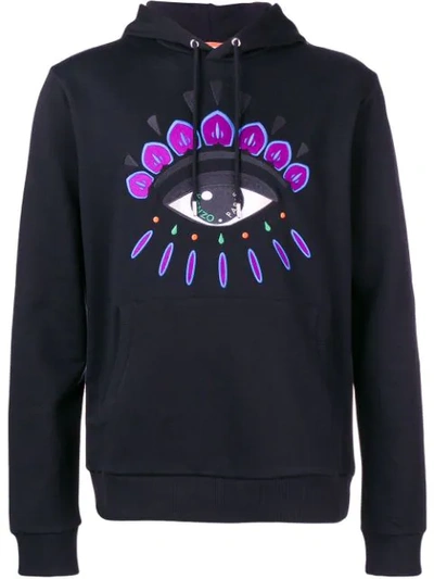 Kenzo Men's Eye Graphic Hoodie In Noir (black)