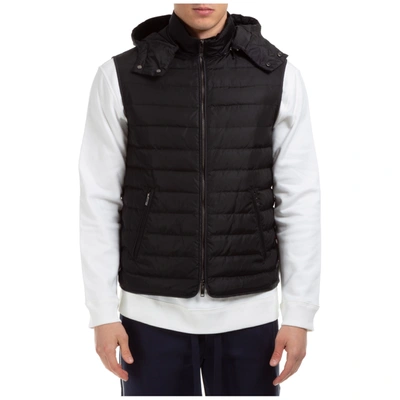 Valentino Men's Nylon Waistcoat Body Warmer Jacket Padded In Black