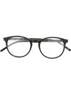 Saint Laurent Round Frame Glasses In Black