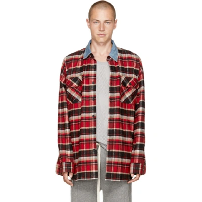 トップス Fear of God Checked Cotton  Overshirt Fear of God Checked Cotton Overshirt