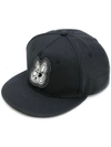 Mcq By Alexander Mcqueen Mcq Alexander Mcqueen Bunny Baseball Cap In Black White