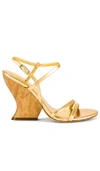 Sigerson Morrison Willa Sandal In Gold