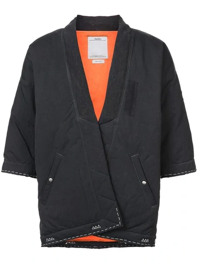 Visvim Kimono Lightweight Jacket In Black