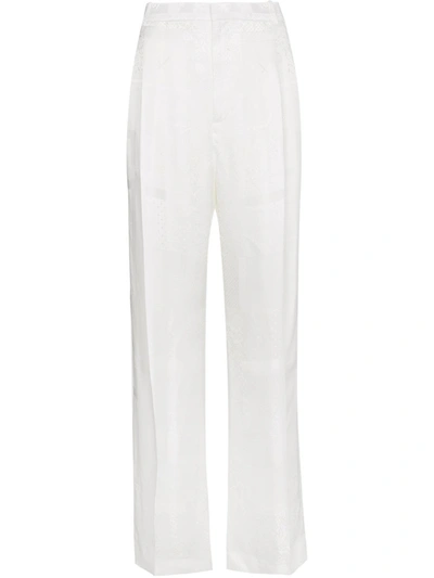 Givenchy Silk Wide Leg Trousers