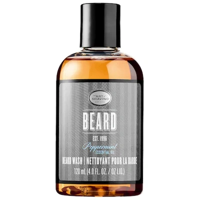 The Art Of Shaving Beard Wash - Peppermint Essential Oil 4 oz/ 120 ml