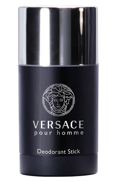 Versace Men's Pour Homme Deodorant Stick, 2.5 Oz. In Blue / Orange