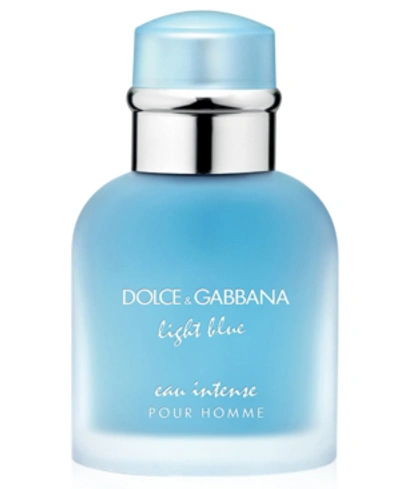 Dolce & Gabbana Men's Light Blue Eau Intense Pour Homme Eau De Parfum Spray, 1.6 oz In Multi