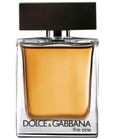 Dolce & Gabbana Men's The One Eau De Toilette Spray, 1.6 Oz. In No Color