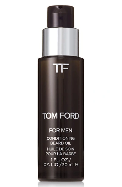 Tom Ford Conditioning Beard Oil Neroli Portofino In Black