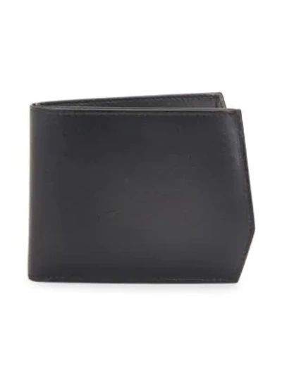 Corthay Men's Peter Classic Leather Bi-fold Wallet In Gunmetal