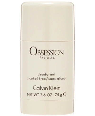 Calvin Klein Men's Obsession For Men Deodorant Stick, 2.6-oz. In N,a