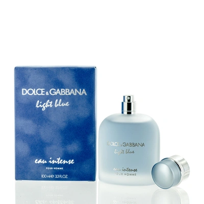 Dolce & Gabbana Men's Light Blue Eau Intense Pour Homme Eau De Parfum Spray, 3.3 oz