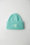 Acne Studios Ribbed Beanie Hat Mint Green
