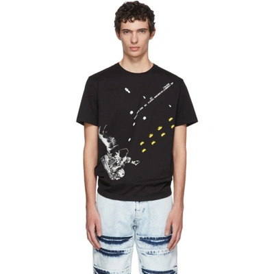 Raf Simons Black Slim Fit Astronaut T-shirt