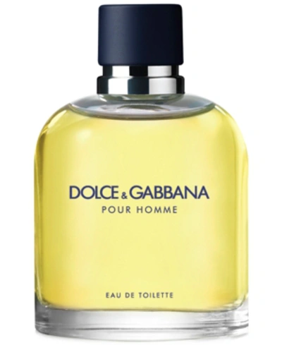 Dolce & Gabbana Pour Homme Eau De Toilette 2.5 Oz. In No Color