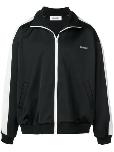 Ambush Side Stripe Track Jacket In Black