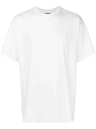Represent Essential White Cotton T-shirt