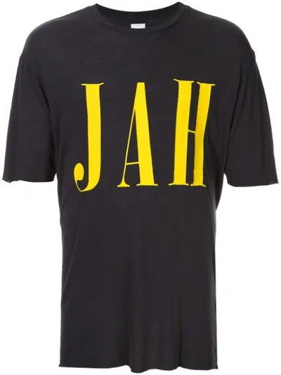 Alchemist T-shirt Mit "jah"-print In Black