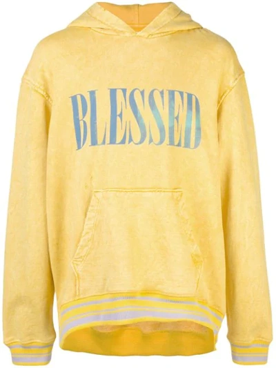 Alchemist Printed Sweatshirt In Yellow