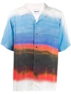 Ambush Hawaiian Rayon Shirt In Blue