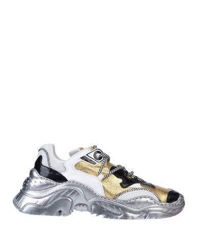 gold chunky sneakers