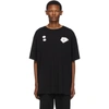 Off-white Hand Card Print T-shirt Black In Blk Multi