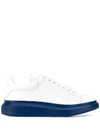 Alexander Mcqueen Show Leather Trainers In White