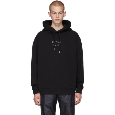 sale! Acne(アクネ)Acne Studios ブロークンロゴ パーカー Black アクネストゥディオズ Acne Studios Acne Studios パーカー FN