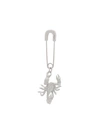 Ambush Scorpion Drop Earring In Silver