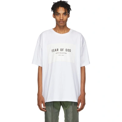 Fear Of God 6th Collection T-shirt In White Cotton