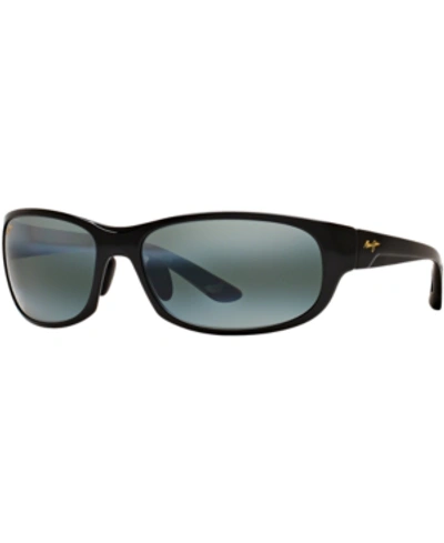 Maui Jim Polarized Twin Falls Polarized Sunglasses , 417 63 In Grey Mirror Polar