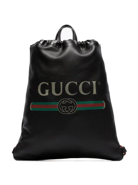 gucci logo print