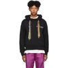 Ambush Printed Cotton Jersey Multi Cord Hoodie In Black