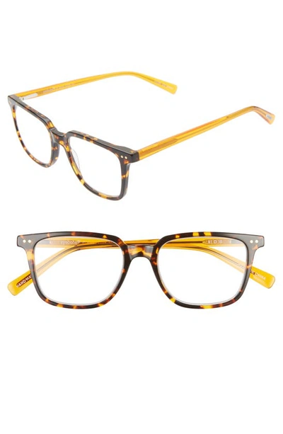 Eyebobs C-suite 51mm Reading Glasses In Tortoise Shell/orange