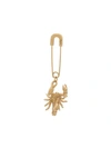 Ambush Scorpion Drop Earring In Gold