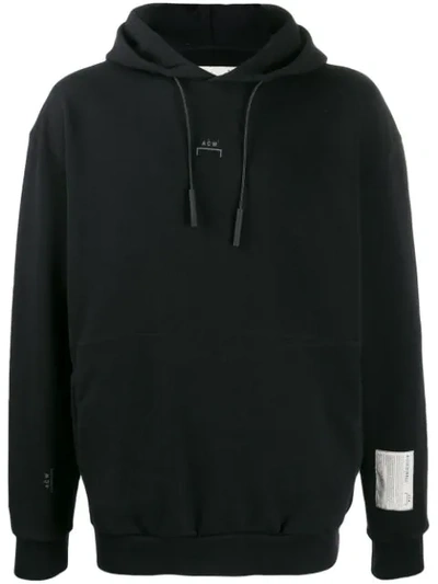 A-cold-wall* Logo Print Hoodie In Black