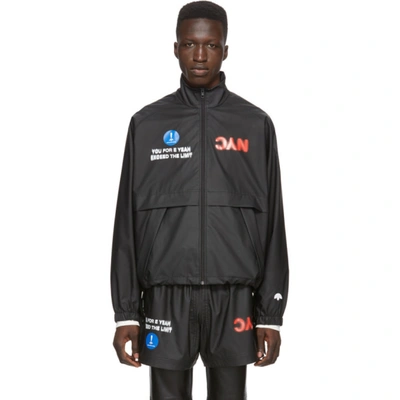 Adidas Originals By Alexander Wang Adidas By Alexander Wang Track Top In Black