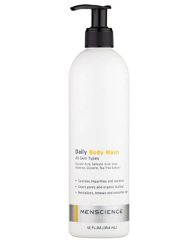 Menscience Daily Body Wash Cleanser For Men 12 Fl. Oz.