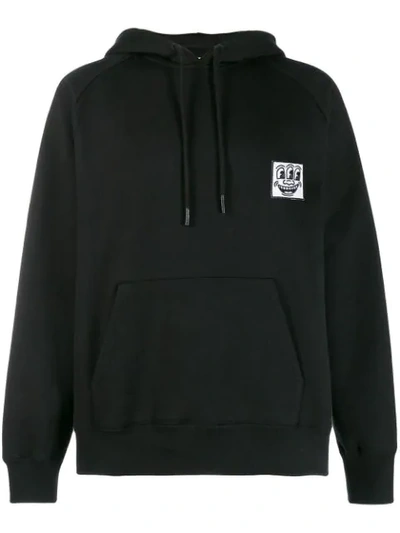 Etudes Studio X Keith Haring Odysseus Hooded Sweatshirt In Black
